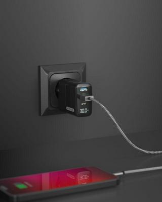 Sitecom 30W Power Delivery Wall Charger with LED display Sitecom 30W Power Delivery Wall Charger with LED display