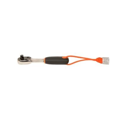 Bahco Omschakelbare ratel 1/4" met ronde kop | met Dyneema koord | 72 tanden en actiehoek van 5° | 120 mm - TAH6950