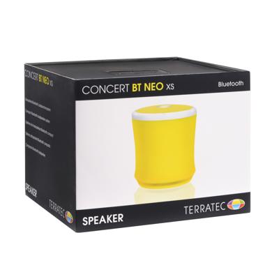 Terratec CONCERT NEO XS Bluetooth luidspreker Handsfree-functie Geel Terratec CONCERT NEO XS Bluetooth luidspreker Handsfree-functie Geel