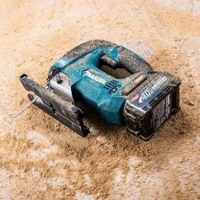 Makita JV002GZ JV002GZ Accu-decoupeerzaag Brushless, Zonder accu, Zonder lader 800 W 40 V Aantal meegeleverde accus: 0 Makita JV002GZ JV002GZ Accu-decoupeerzaag Brushless, Zonder accu, Zonder lader 800 W 40 V Aantal meegeleverde accus: 0