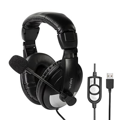 LogiLink HS0019 Bedraad Zwart - thumbnail