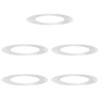 VidaXL Geschikt voor platte boomringen 5 pcs zilver ø50 / 80 cm - thumbnail