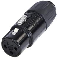 Rean AV RA3FT-B XLR-adapter Mini-XLR-stekker - Mini-XLR-bus Aantal polen: 3 Inhoud: 1 stuk(s) - thumbnail