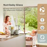 Multifunctionele keukenmachine Nutribaby Glass BABYMOOV groen - thumbnail