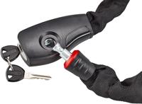 Abus steel-o-chain 8807k/110 - zwart - kettingslot - 110 cm - thumbnail