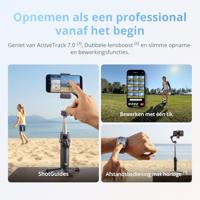 Smartphone-stabilisator - DJI - Osmo Mobile 8 - 3-assige stabilisatie - ActiveTrack 6.0 - Opvouwbaar - Lange batterijduur - thumbnail
