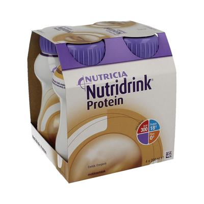 Nutridrink Proteine mokka 200ml 4 Stuks