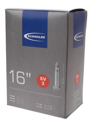 Schwalbe binnenband sv3 16 inch 47/62-305 sv 40 mm