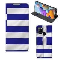 Samsung Galaxy A21s Standcase Griekenland - thumbnail