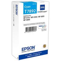 Epson Inktcartridge T7892 XXL Origineel Cyaan C13T789240 - thumbnail
