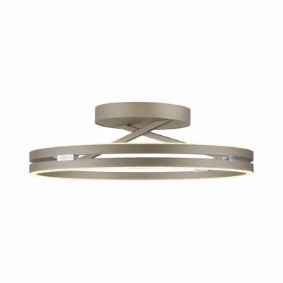 Paul Neuhaus Led plafondlampPure Loop Ø 60cm - bronce - 6552-97