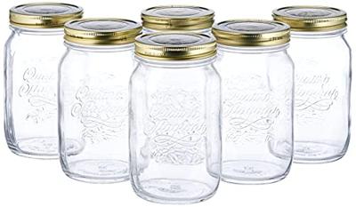 Bormioli Rocco Weckpotten Quattro Stagioni - ø 11 cm / 1 liter - 6 stuks