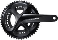 Shimano crankset 105 11v 34/50 175mm zwart - thumbnail