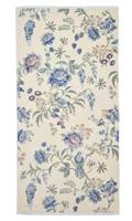 Pip Studio Pip Studio Secret Garden douchelaken Witblauw 70x140 cm - thumbnail
