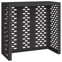 Airconditioner hoes Zwart 110 x 50 x 105 cm Staal - thumbnail
