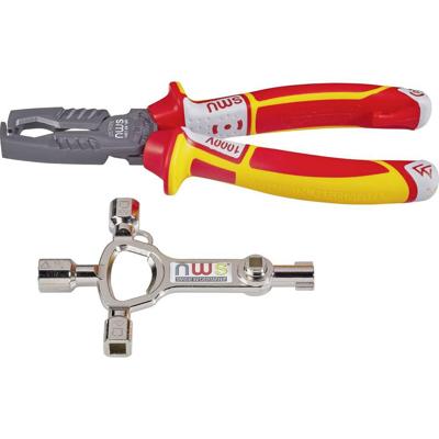 NWS MultiCutter VDE 748 Multifunctionele tang 5 tot 16 mm² 8 tot 13 mm NWS MultiCutter VDE 748 Multifunctionele tang 5 tot 16 mm² 8 tot 13 mm