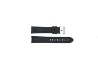 Horlogeband Universeel 394.01.05 Leder Zwart 20mm - thumbnail