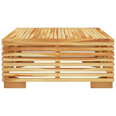 2-delige Loungeset massief teakhout