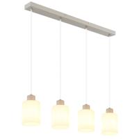 Globo 4-lichts hanglampTrent zand bruin - 54114-4H - thumbnail