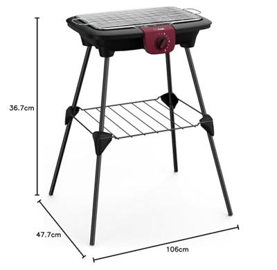 Tefal EasyGrill BG90F5 - Elektrische barbecue / Tafel barbecue