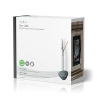 Nedis CSBG4050WT500 Coaxkabel 4g / Lte-bestendig 50,0 M Giftbox Wit - thumbnail
