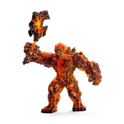 SCHLEICH - Lava Golem met wapen - 42447 - Waaier Eldrador