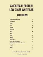 Snickers Hiprotein Low Sugar White | Mars | 684g - thumbnail