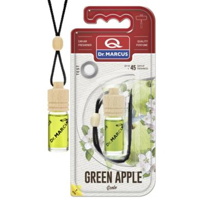 Auto luchtverfrisser Dr Marcus Ecolo Appel 4,5 ml Hout Kristal Geur Hanger 4 Onderdelen
