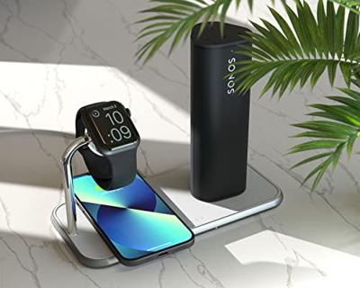 ZENS Dual qi Apple-Watch ZEDC05W Inductie lader 2000 mA Uitgangen Qi-standaard Wit