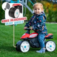 Falk loopfiets motorfiets - Street Champion - stille wielen - Rood - thumbnail