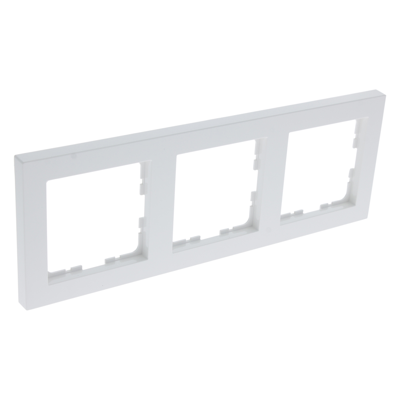 Q-Link S-Line Afdekraam | 3-voudig | Polarwit - 66.096.24