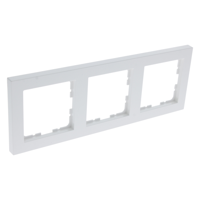 Q-Link S-Line Afdekraam | 3-voudig | Polarwit - 66.096.24 - thumbnail