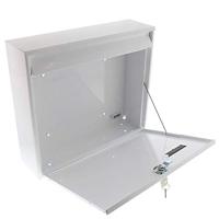 Burg Wächter POTSDAM 877 W Potsdam 877 W Brievenbus Plaatstaal Wit - thumbnail