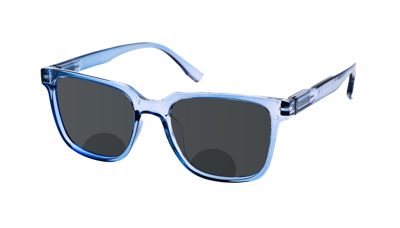 Zonneleesbril Vista Bonita Cubo Bifocaal-Kelim Blue-+4.00