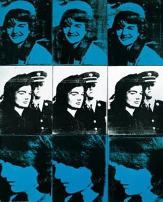 Kunstdruk Andy Warhol - Nine Jackies, 1964 68x87cm Kunstdruk Andy Warhol - Nine Jackies, 1964 68x87cm