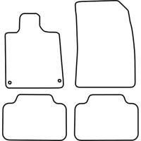 Automatten passend voor Peugeot 407 2004-2011 TMPE518 - thumbnail