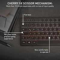 CHERRY JD-9100EU-2 Set met toetsenbord en muis Draadloos, Radiografisch QWERTY, US-Engels Zwart - thumbnail