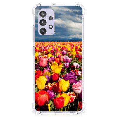 Samsung Galaxy A32 4G | A32 5G Enterprise Editie Case Tulpen Samsung Galaxy A32 4G | A32 5G Enterprise Editie Case Tulpen