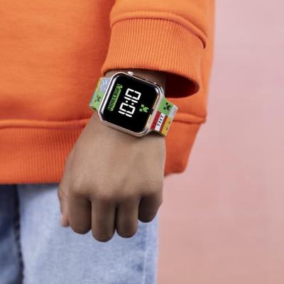 Minecraft - Block Print LED Watch
