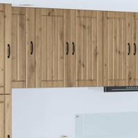 Keukenkast Artisan Eiken 80 x 31 x 80 cm Bewerkt hout - thumbnail