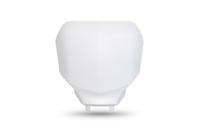 UFO PLAST startnummerbord start number plate ufo yamaha white - thumbnail