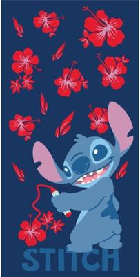 Stitch strandlaken Flowers 70 x 140 cm Katoen