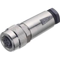 binder 99-0414-10-05 Ronde connector Koppeling, recht Totaal aantal polen: 5 Serie (ronde connectoren): 712 1 stuk(s) - thumbnail