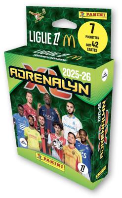 Blister pack - PANINI - TCG ADRENALYN LIGUE 1 McDonald's 2025/26 - 7 bustine - 42 carte