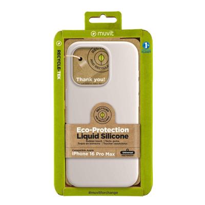 Telefoonhoes Muvit for Change iPhone 16 Pro Max Nude