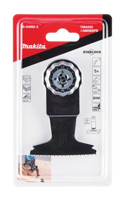 Makita Accessoires TMA055 Invalzaagblad 65x40mm hout - B-64892-5 B-64892-5