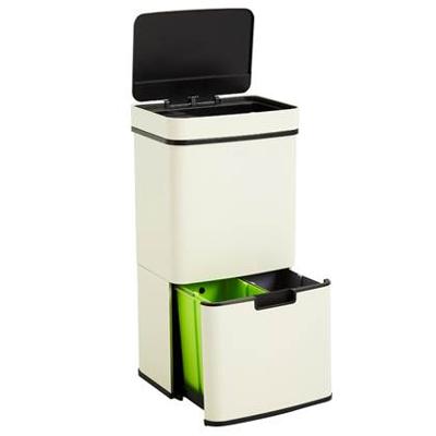 Homra Nexo Afvalemmer 72 Liter (48+12+12 Liter) - Wit/crème Homra Nexo Afvalemmer 72 Liter (48+12+12 Liter) - Wit/crème