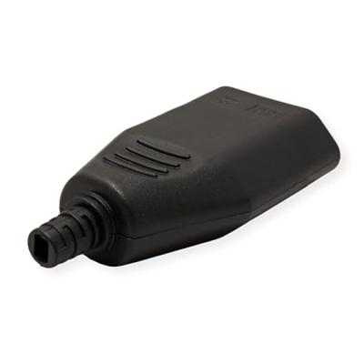 Bachmann 900.004 Eurokoppeling Kunststof 230 V Zwart IP20