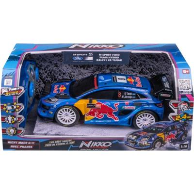 Nikko RC Rally M-Sport Ford Puma #8 Tanak 1:18 + Licht