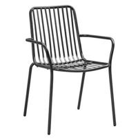 Stapelstoel Vence - antraciet - 83x55x63 cm - thumbnail